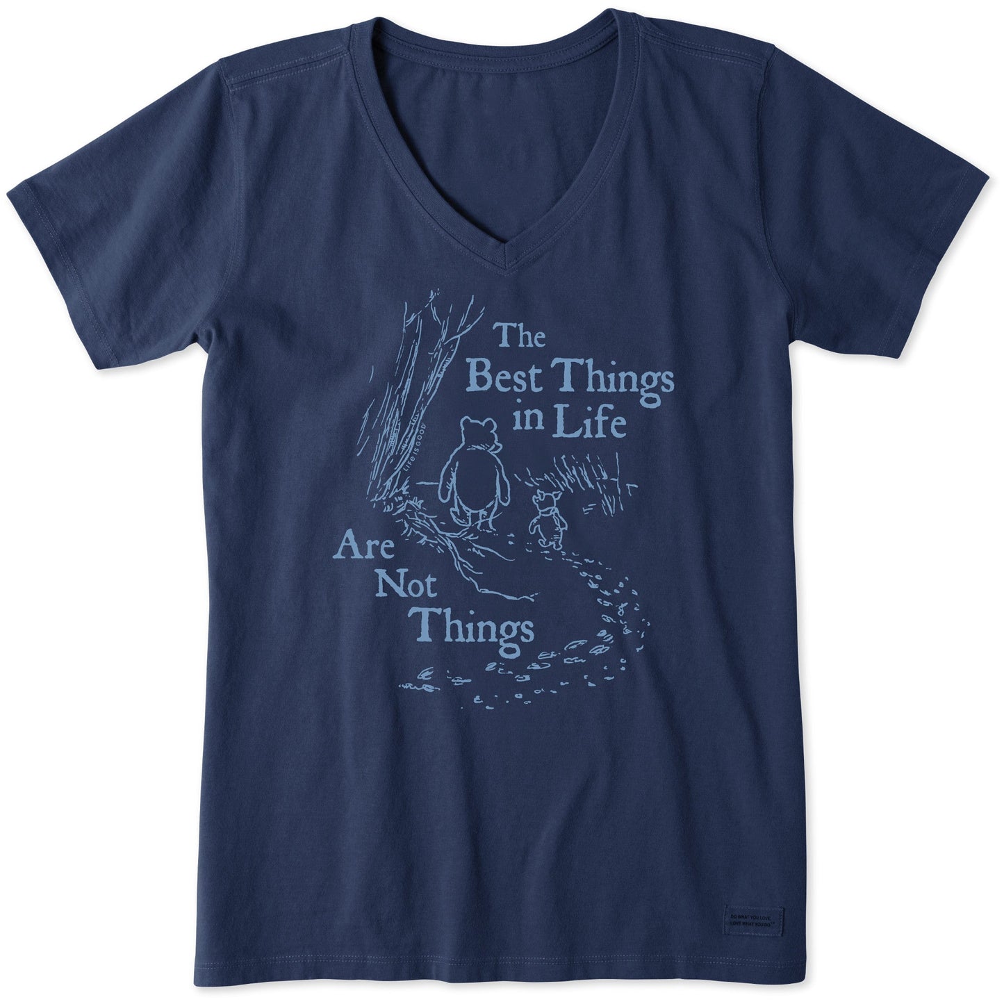 Women's Winnie & P Best Things Short Sleeve Crusher Vee