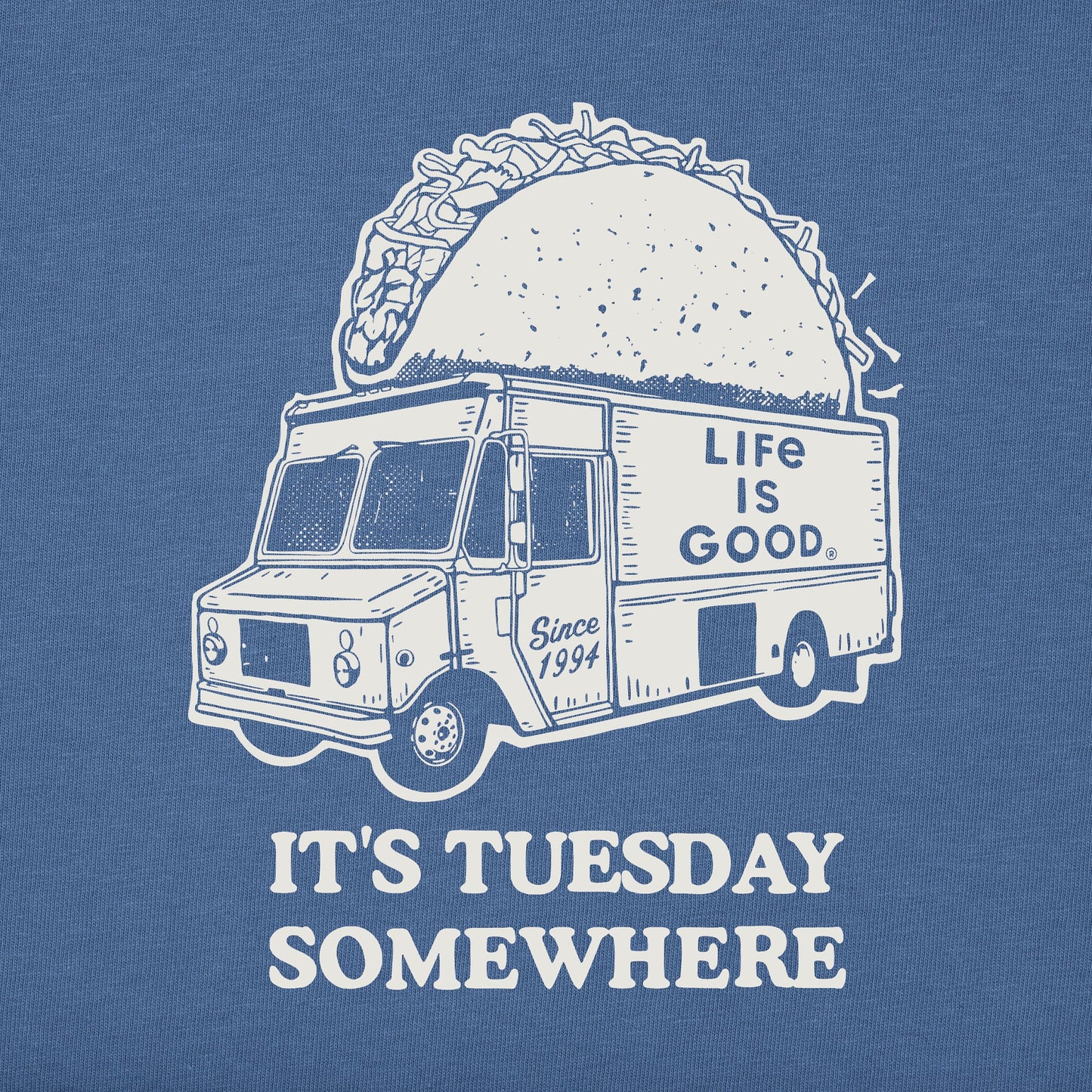 Men's Taco Tuesday Truck Short Sleeve Tee