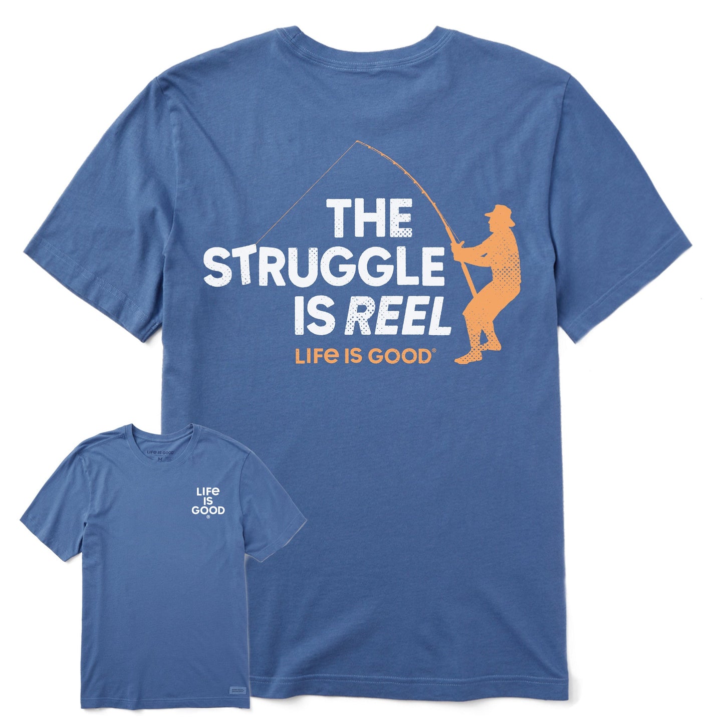 Men's The Struggle Is Reel Short Sleeve Tee