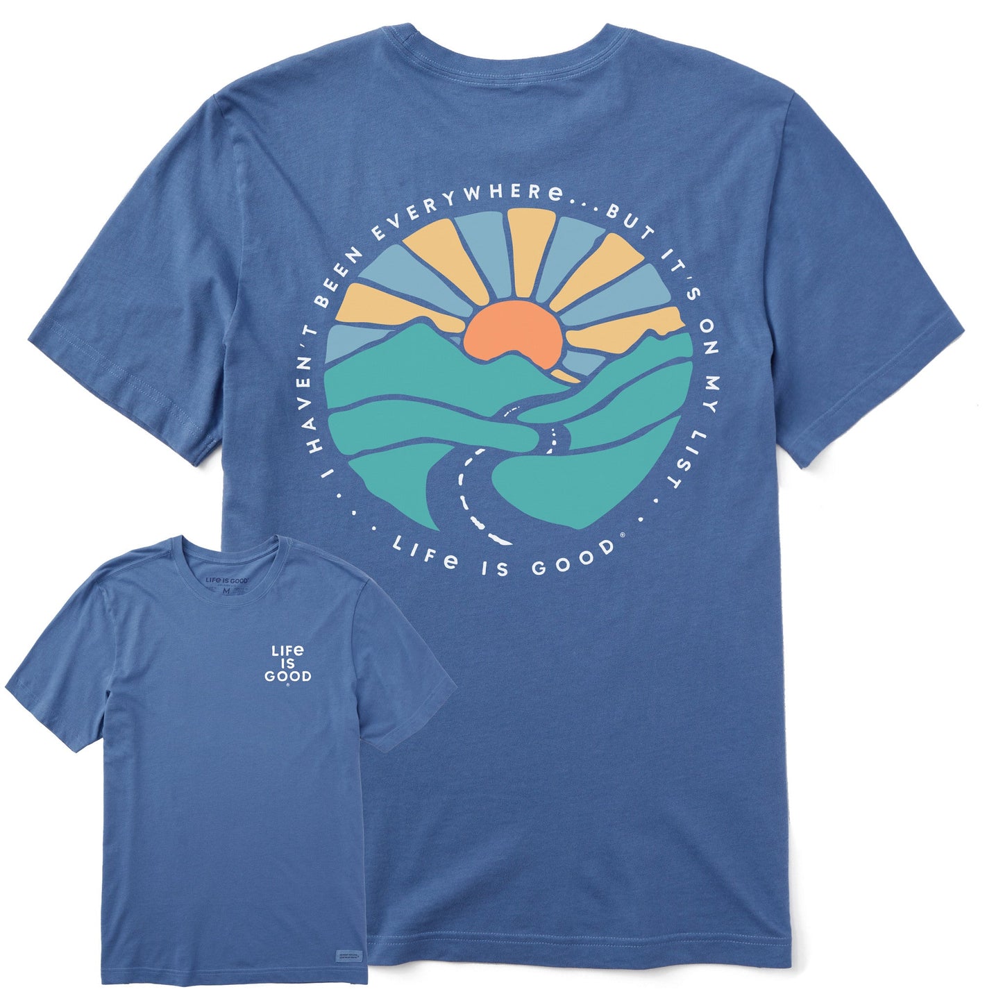 Men's On My List Sunset Short Sleeve Tee