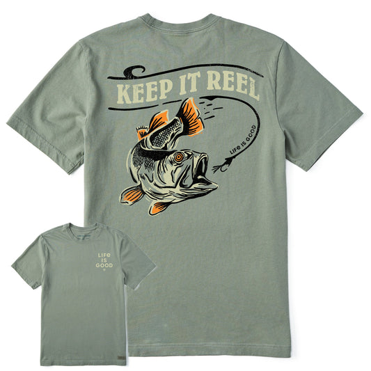 Men's Keep It Reel Bass Short Sleeve Tee