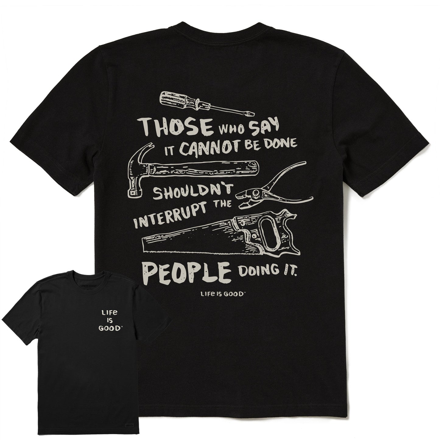 Men's Don't Interrupt Handyman Tools Short Sleeve Tee