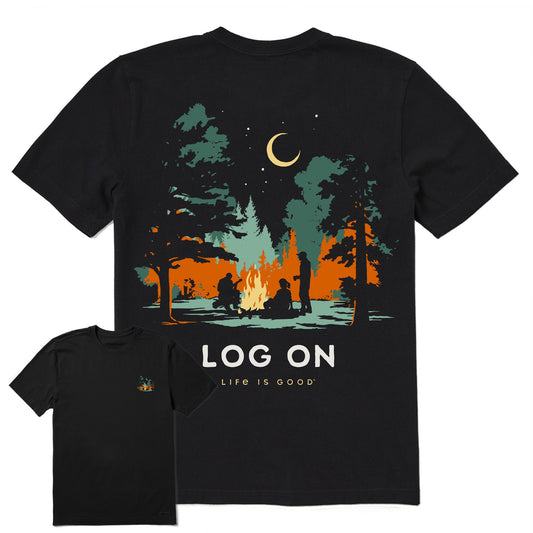 Men's Log On Campfire Short Sleeve Tee