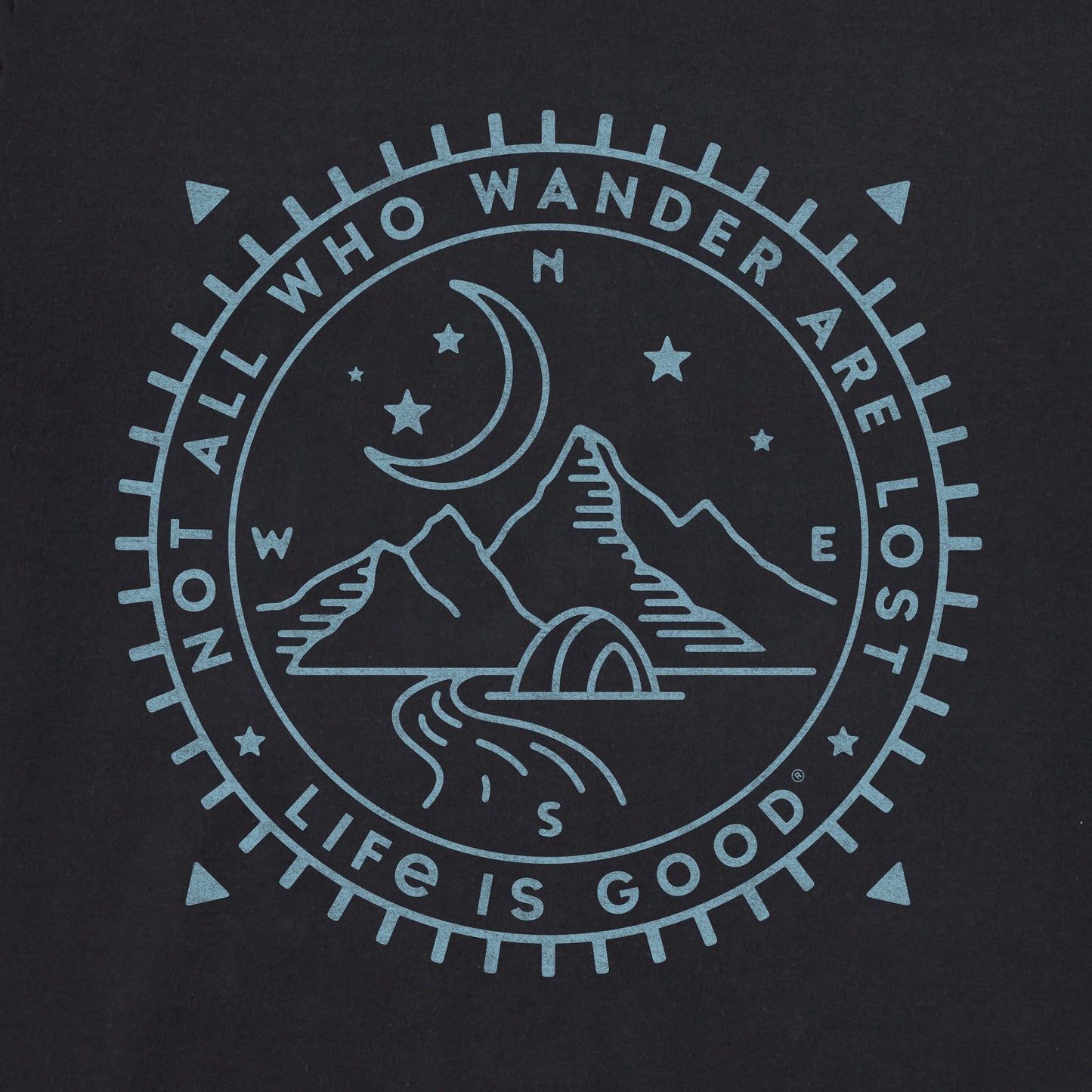 Men's Wander Compass Camp Short Sleeve Tee