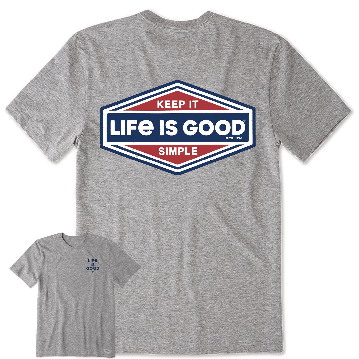 Men's LIG Keep it Simple Short Sleeve Tee