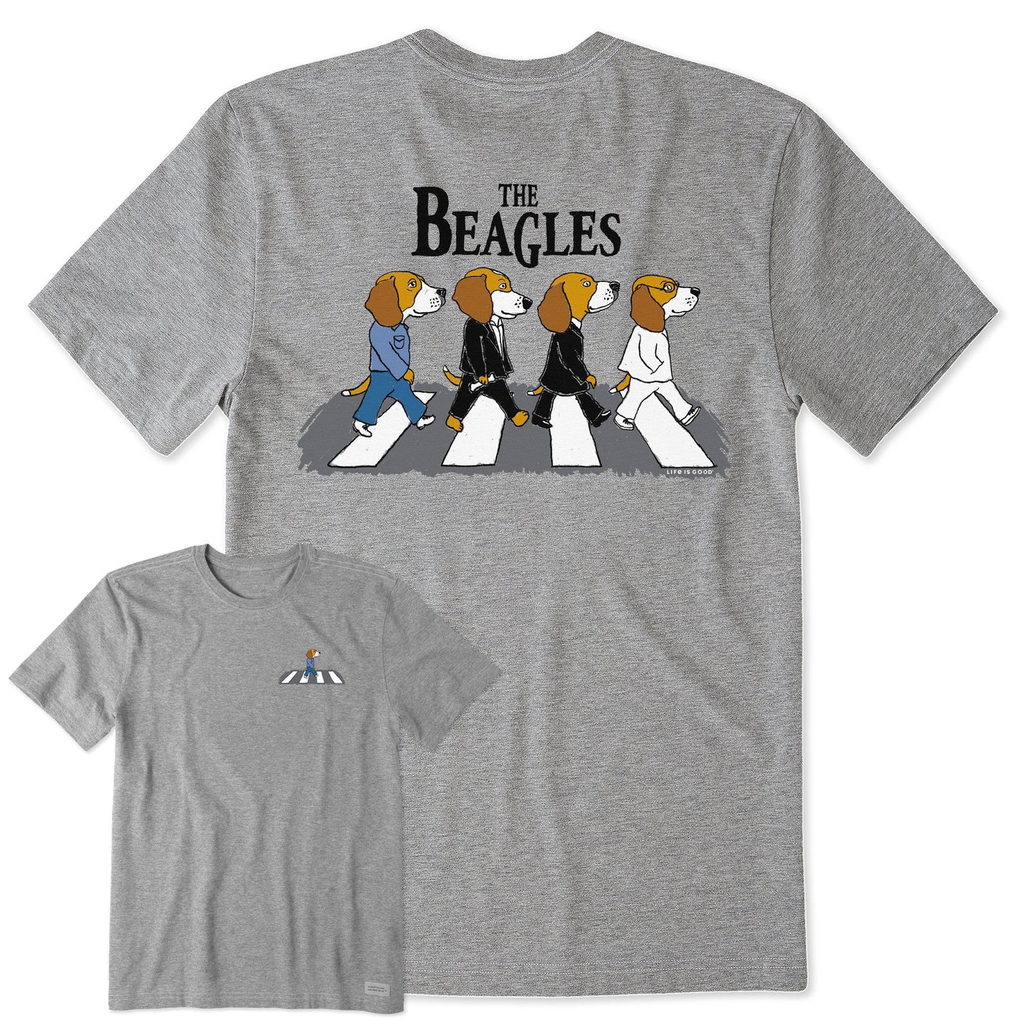 Men's The Beagles Short Sleeve Crusher Tee
