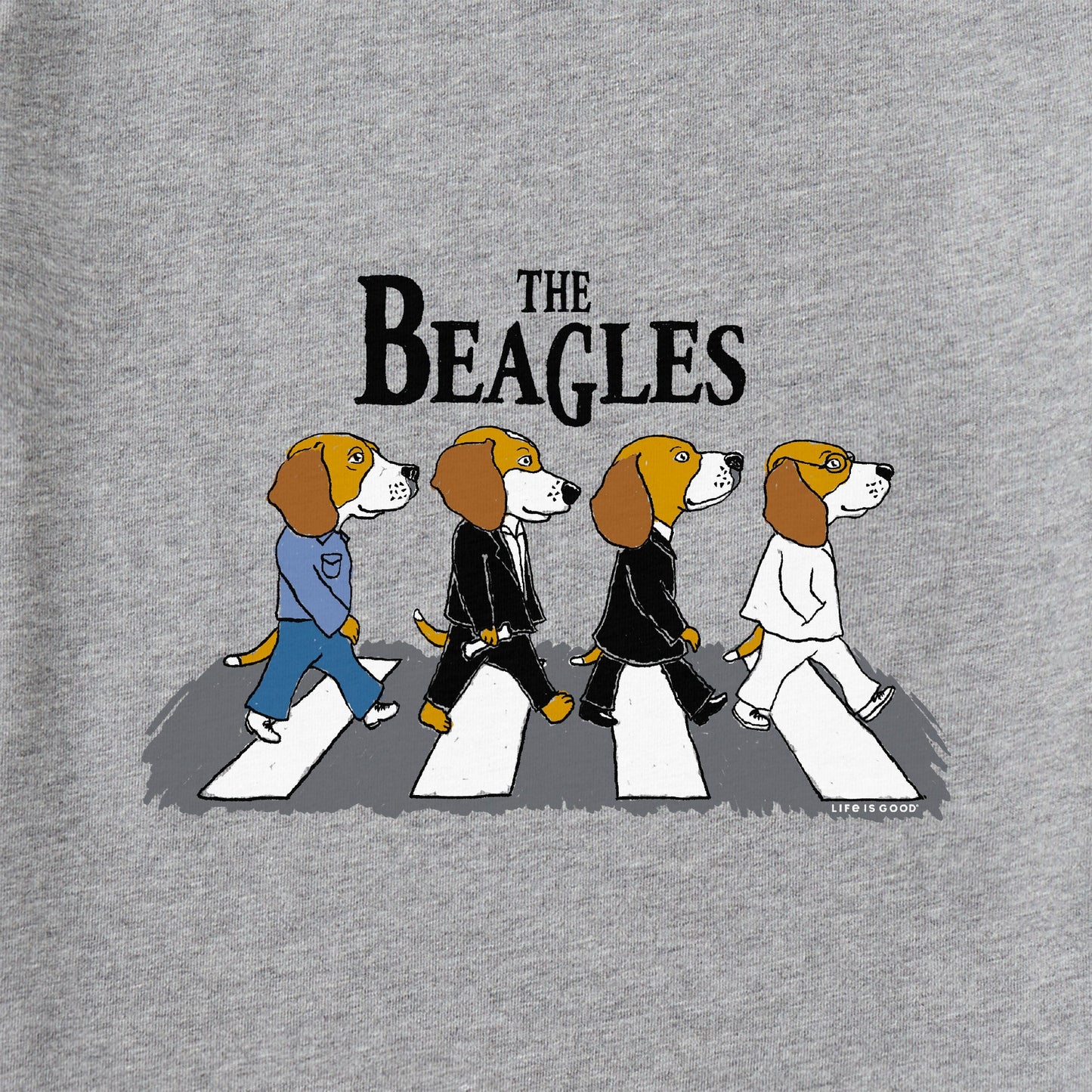 Men's The Beagles Short Sleeve Crusher Tee