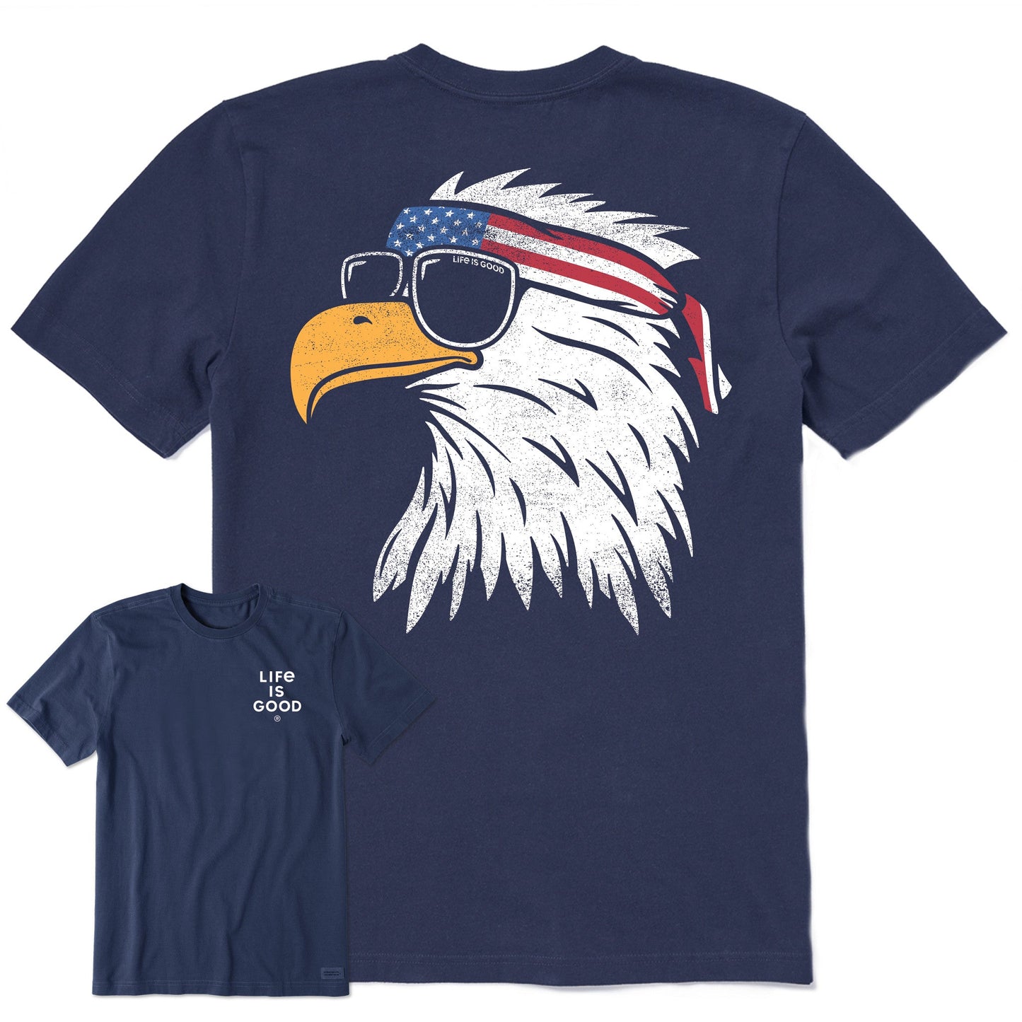 Men's Patriotic Eagle Short Sleeve Tee