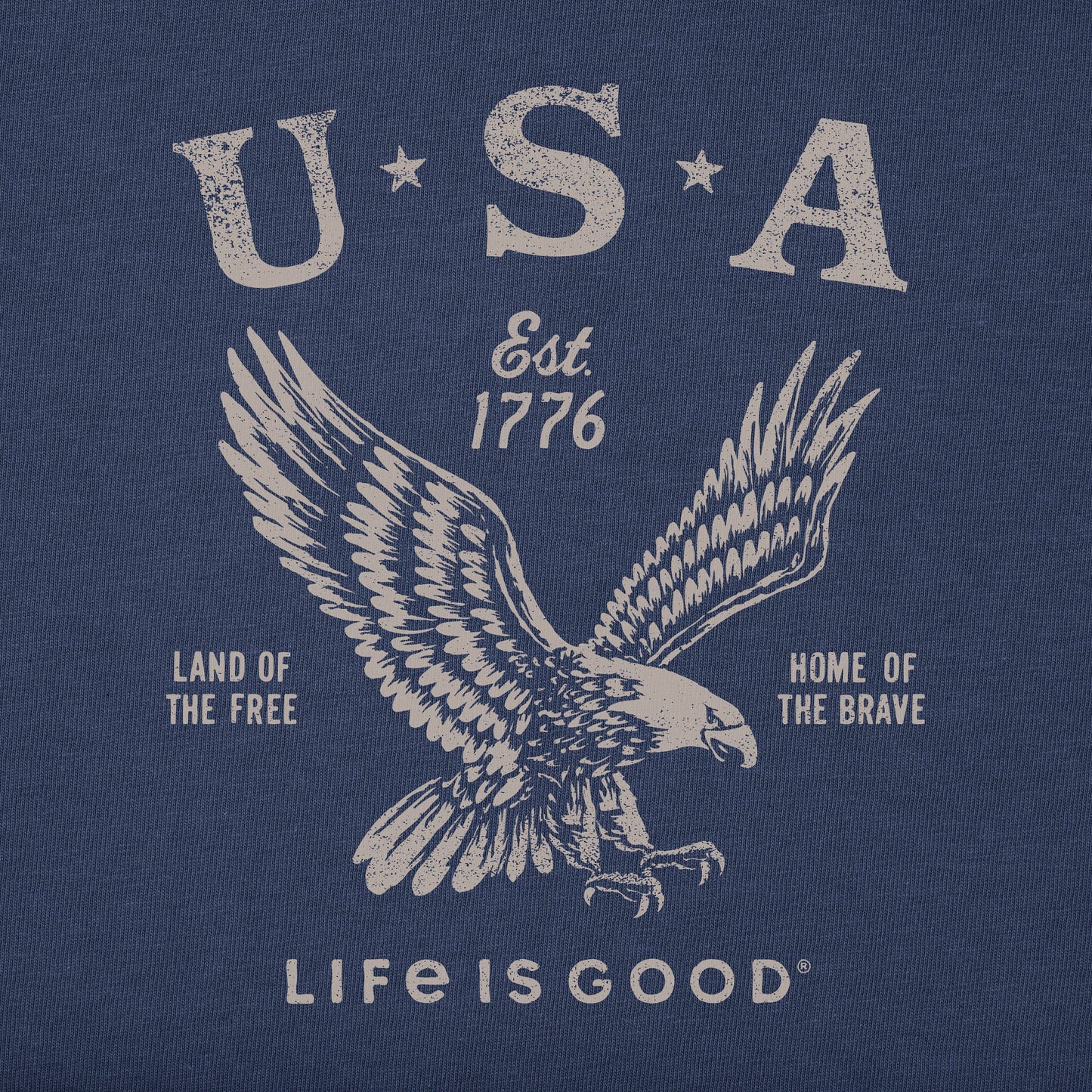 Men's USA 1776 Eagle Short Sleeve Tee