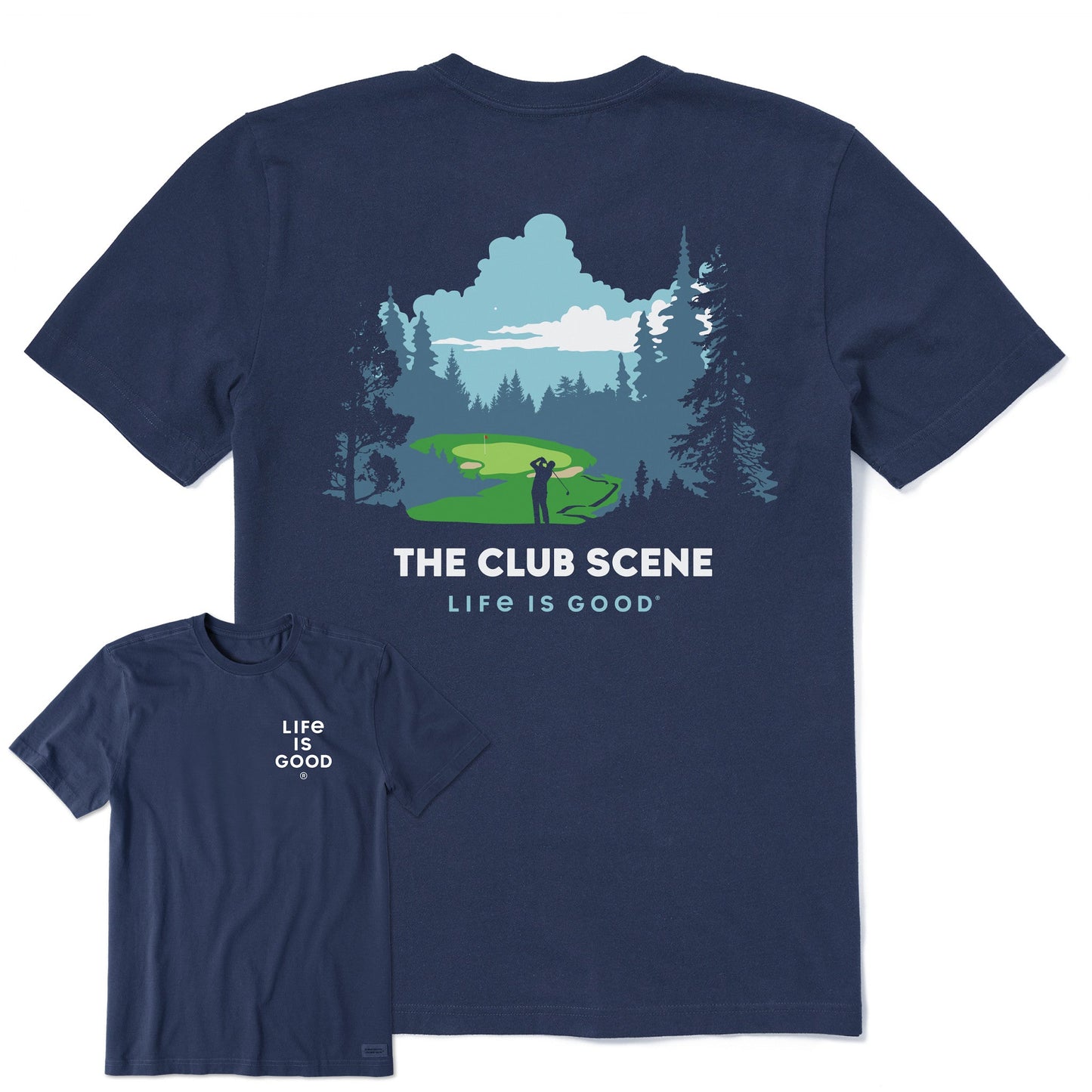 Men's The Club Scene Landscape Short Sleeve Tee