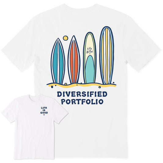 Men's Diversified Portfolio Surfboards Short Sleeve Tee