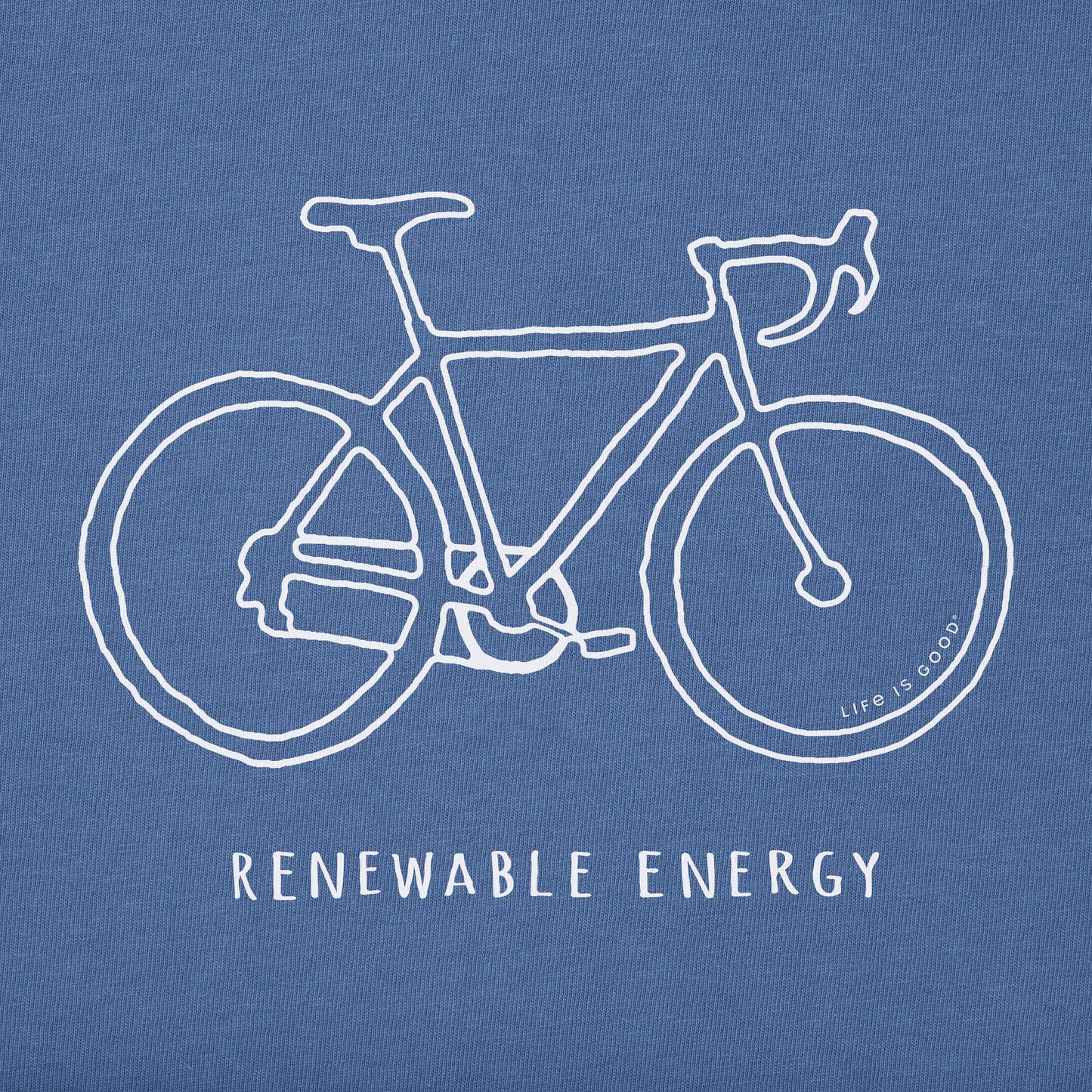 Men's Renewable Energy Bike Short Sleeve Tee
