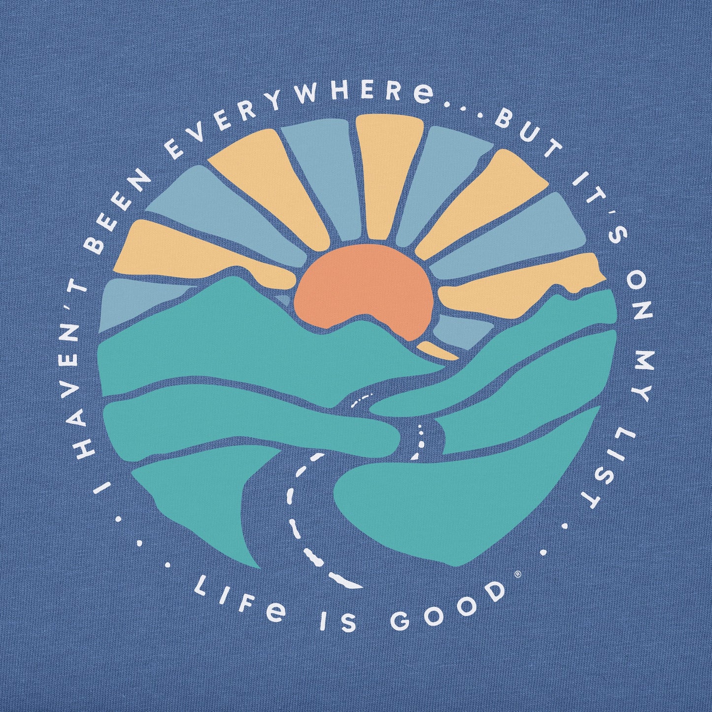 Men's On My List Sunset Short Sleeve Tee