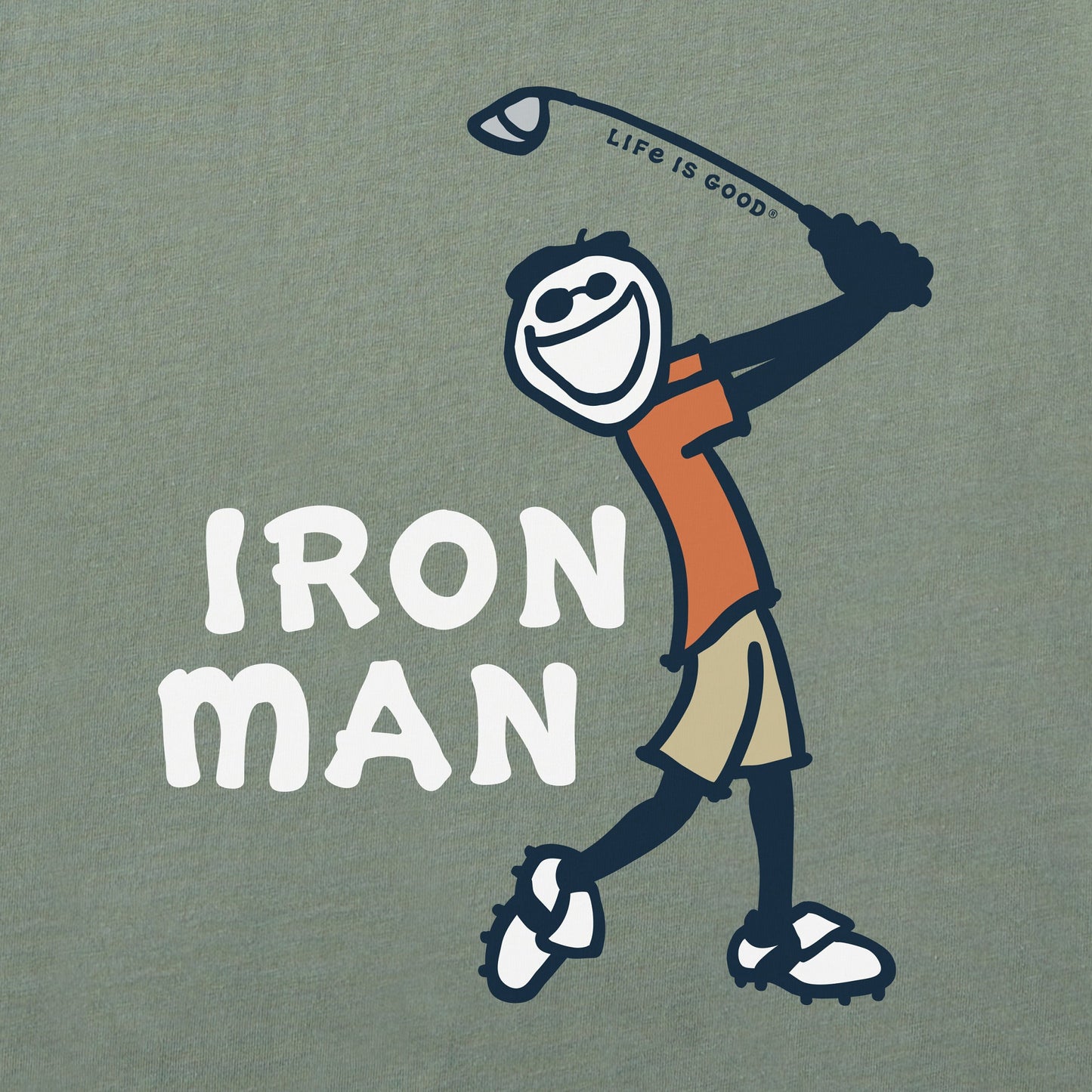 Men's Jake Iron Man Swing Short Sleeve Tee