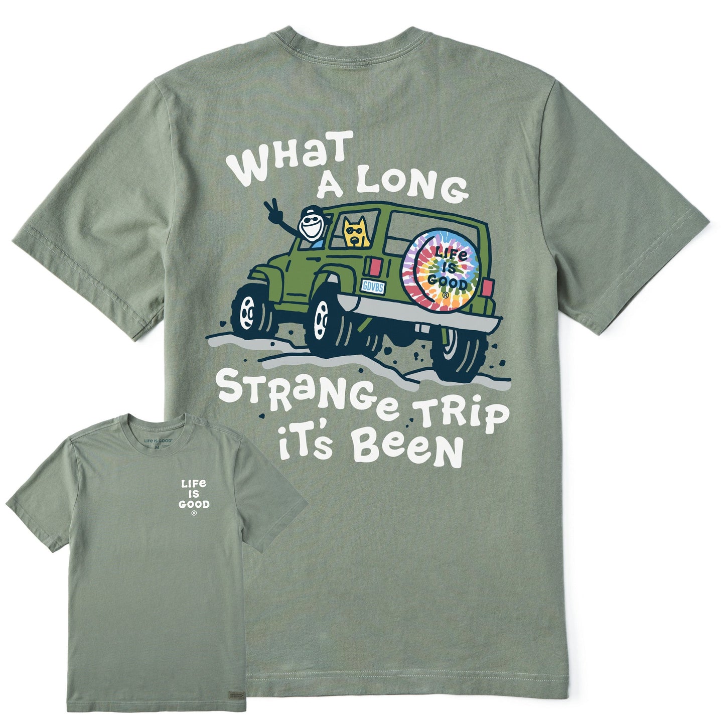 Men's Jake and Rocket Strange Trip Short Sleeve Tee