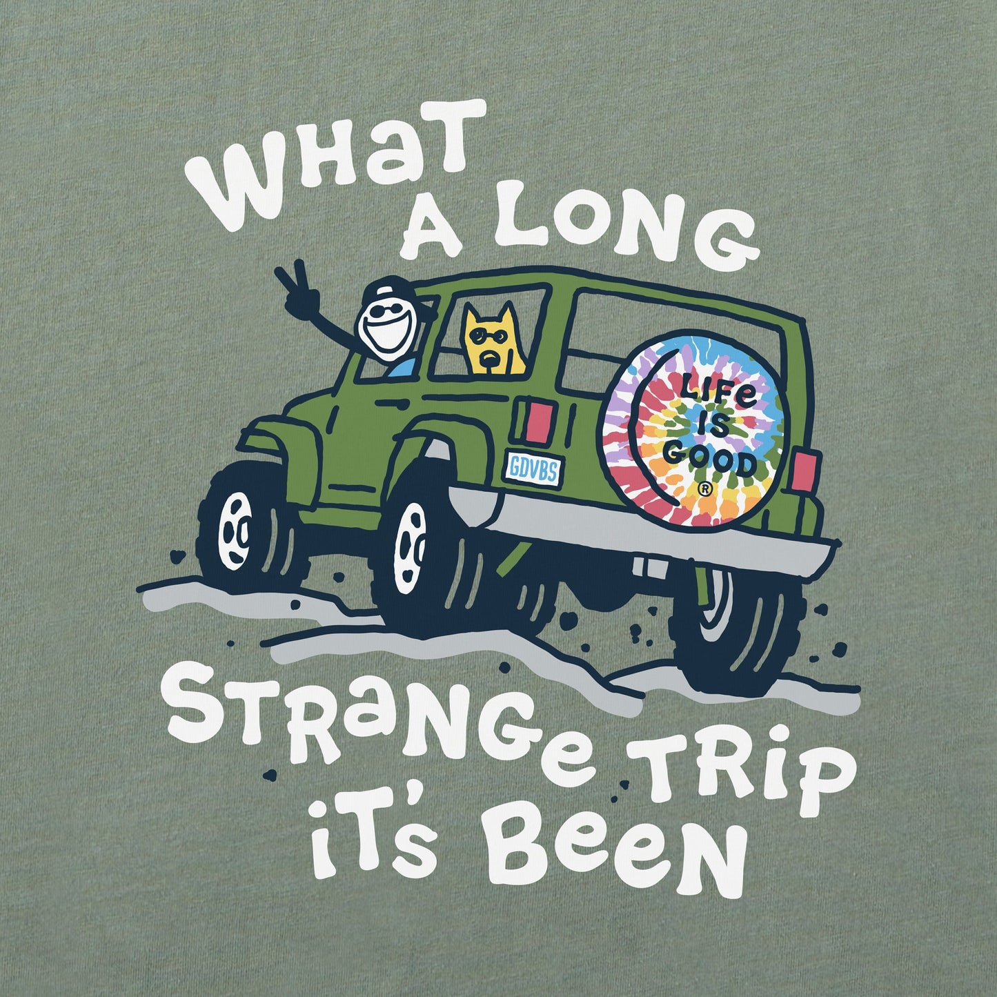 Men's Jake and Rocket Strange Trip Short Sleeve Tee