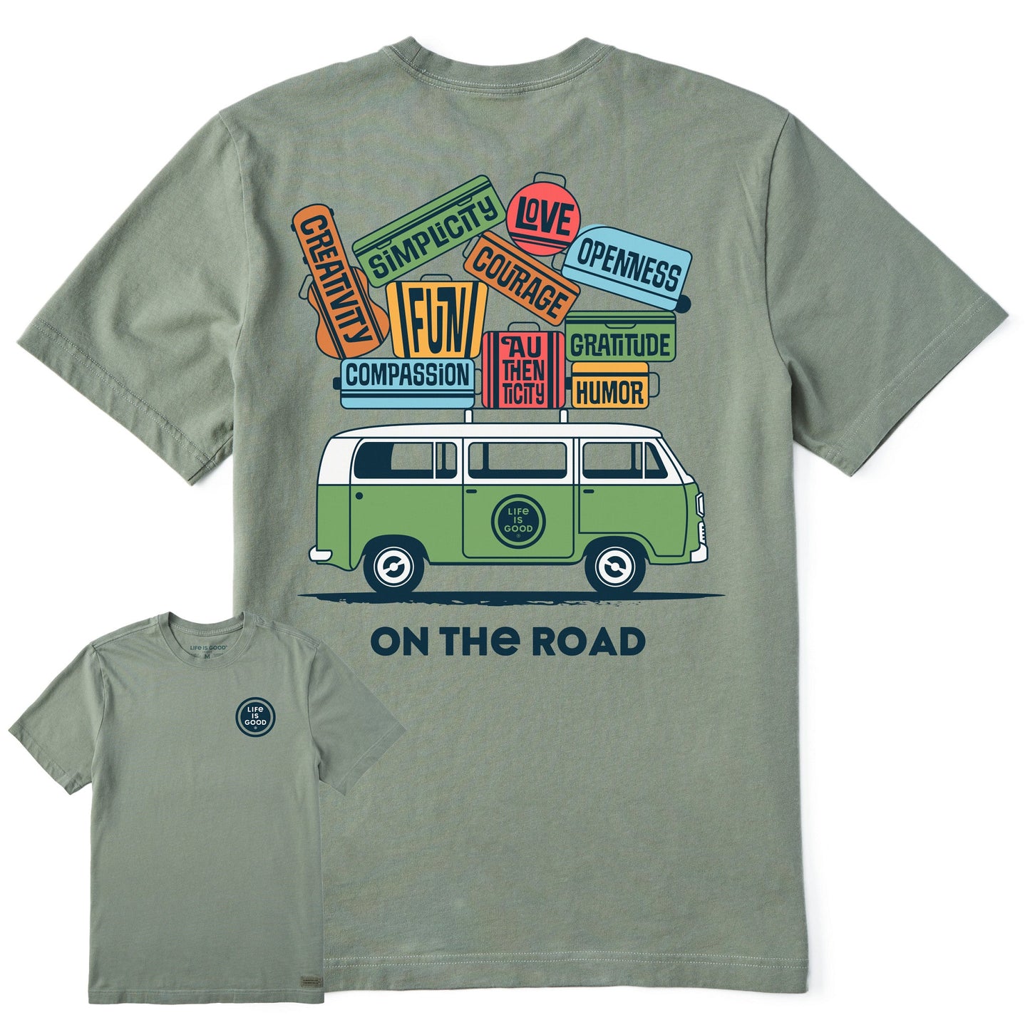 Men's Superpowers Van Short Sleeve Crusher-LITE Tee