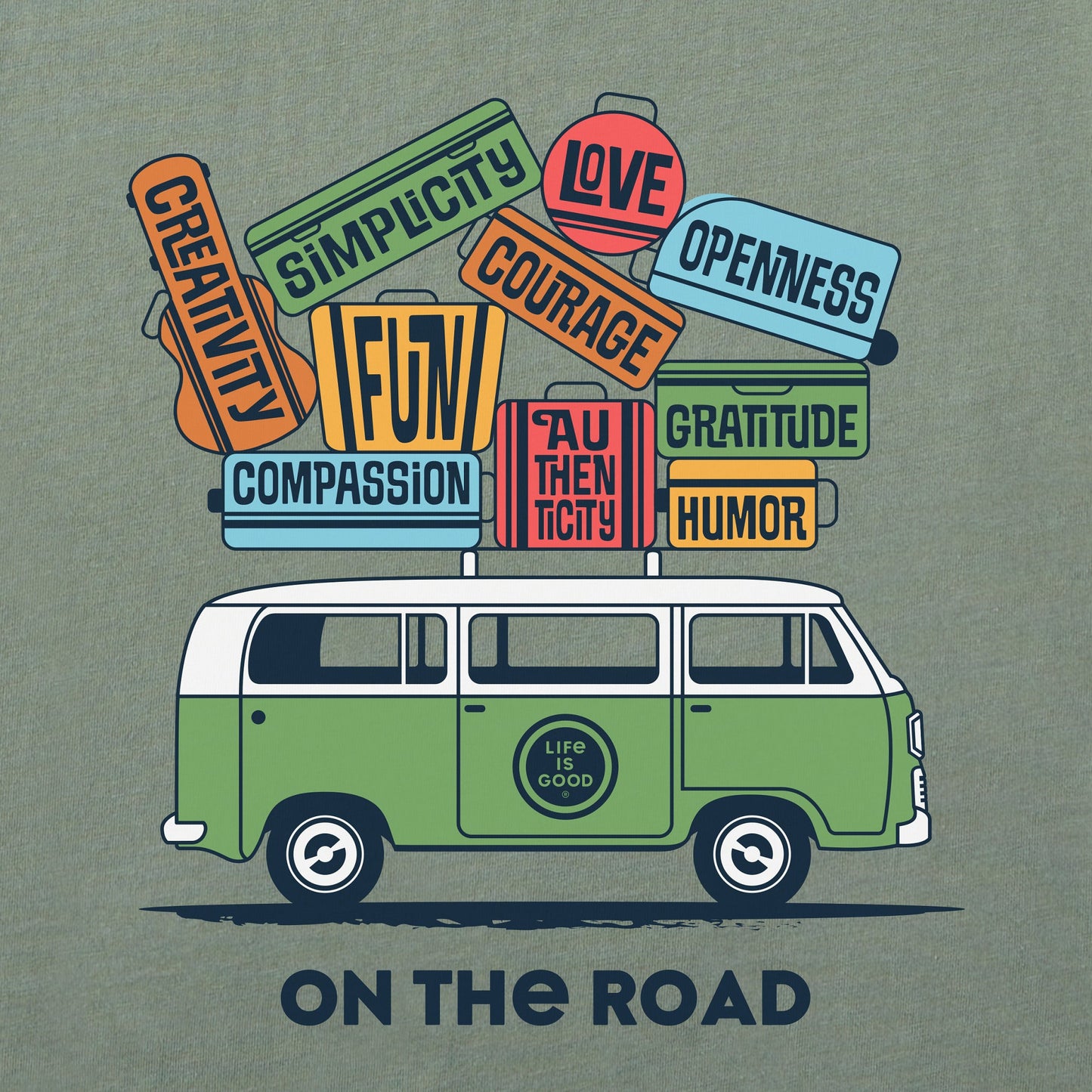 Men's Superpowers Van Short Sleeve Crusher-LITE Tee