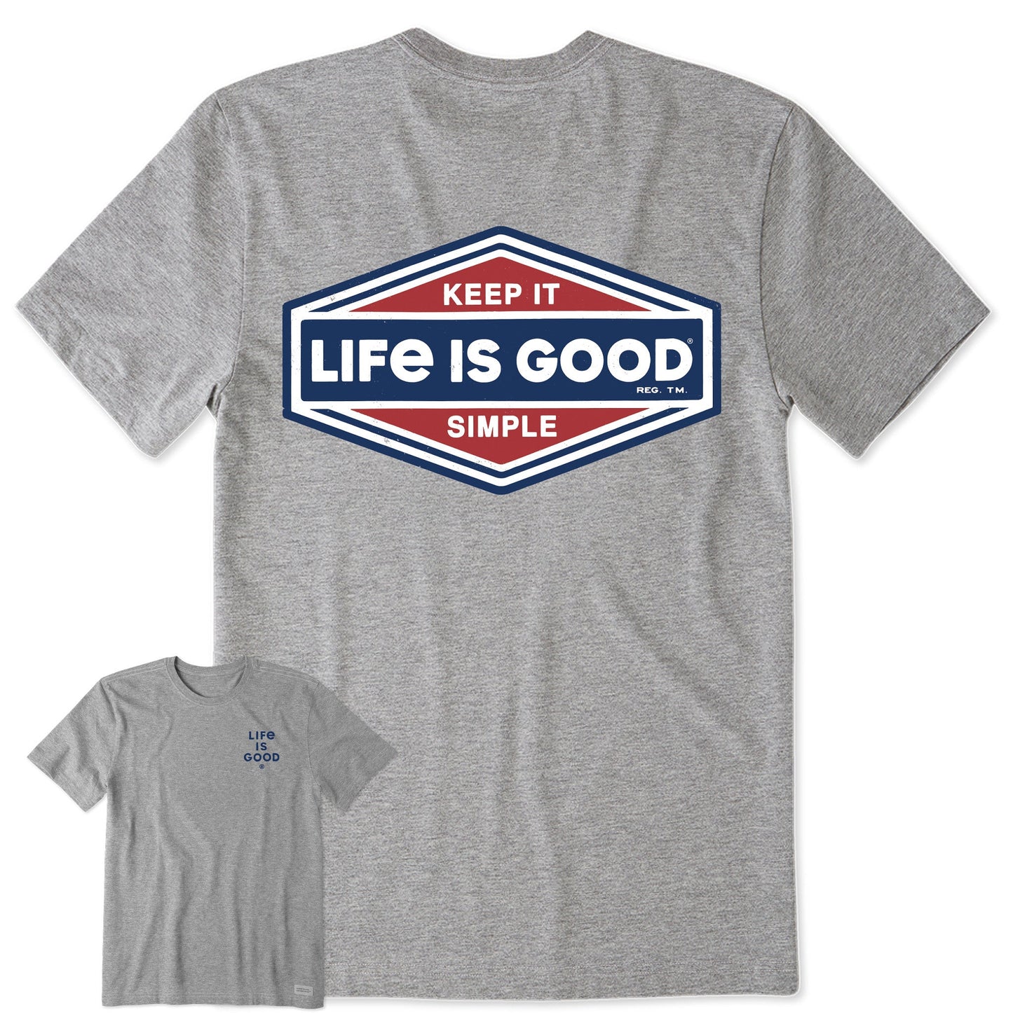 Men's LIG Keep it Simple Short Sleeve Tee