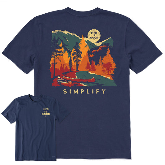 Men's Simplify Canoes Short Sleeve Crusher-LITE Tee