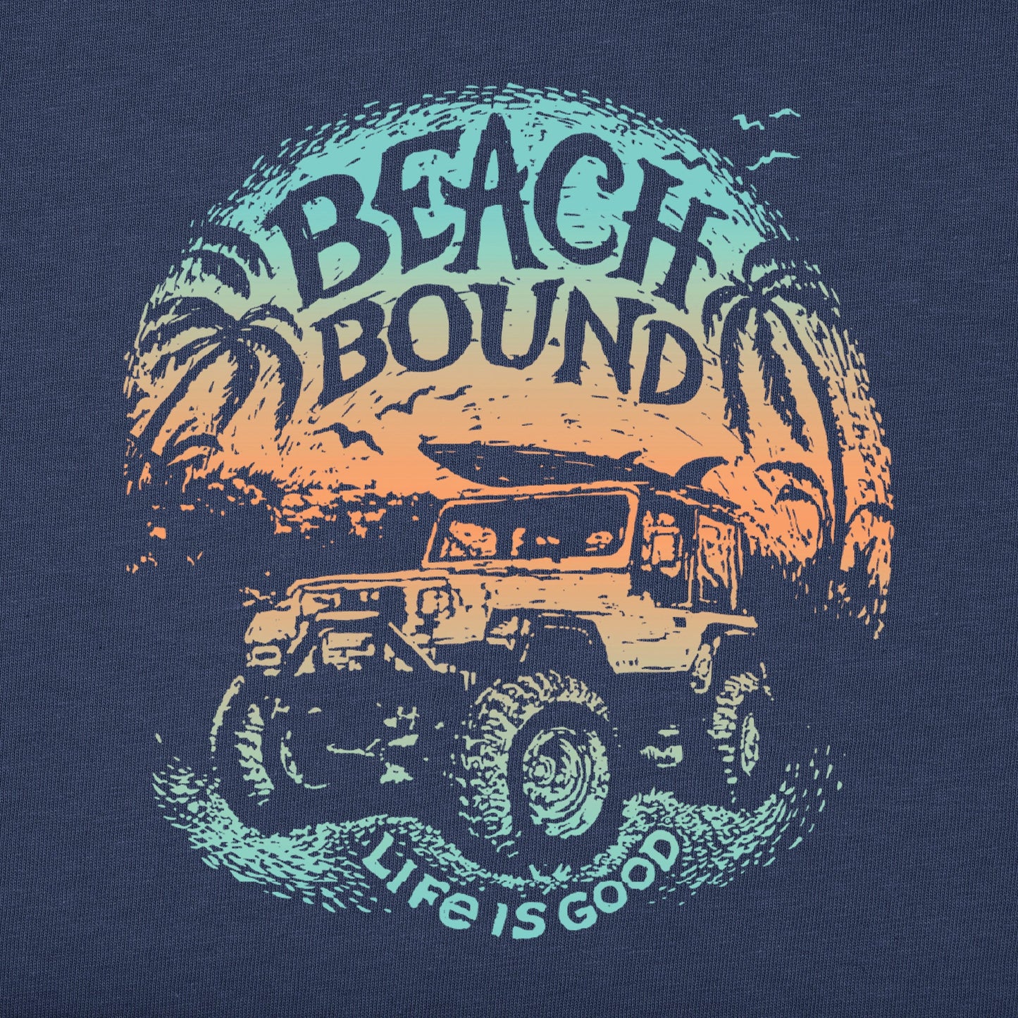 Men's Beach Bound ATV Short Sleeve Tee