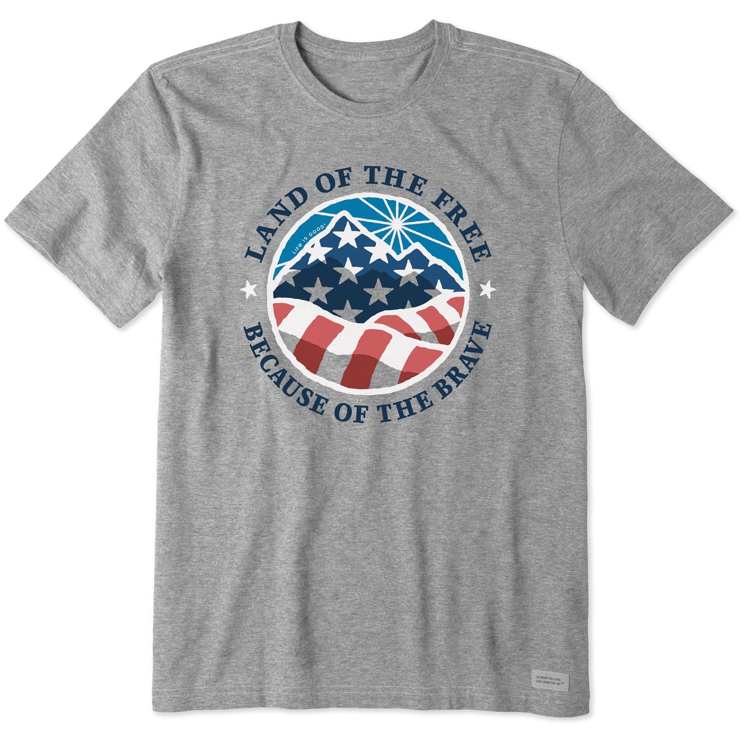 Men's Land of the Free Americana Coin Short Sleeve Tee