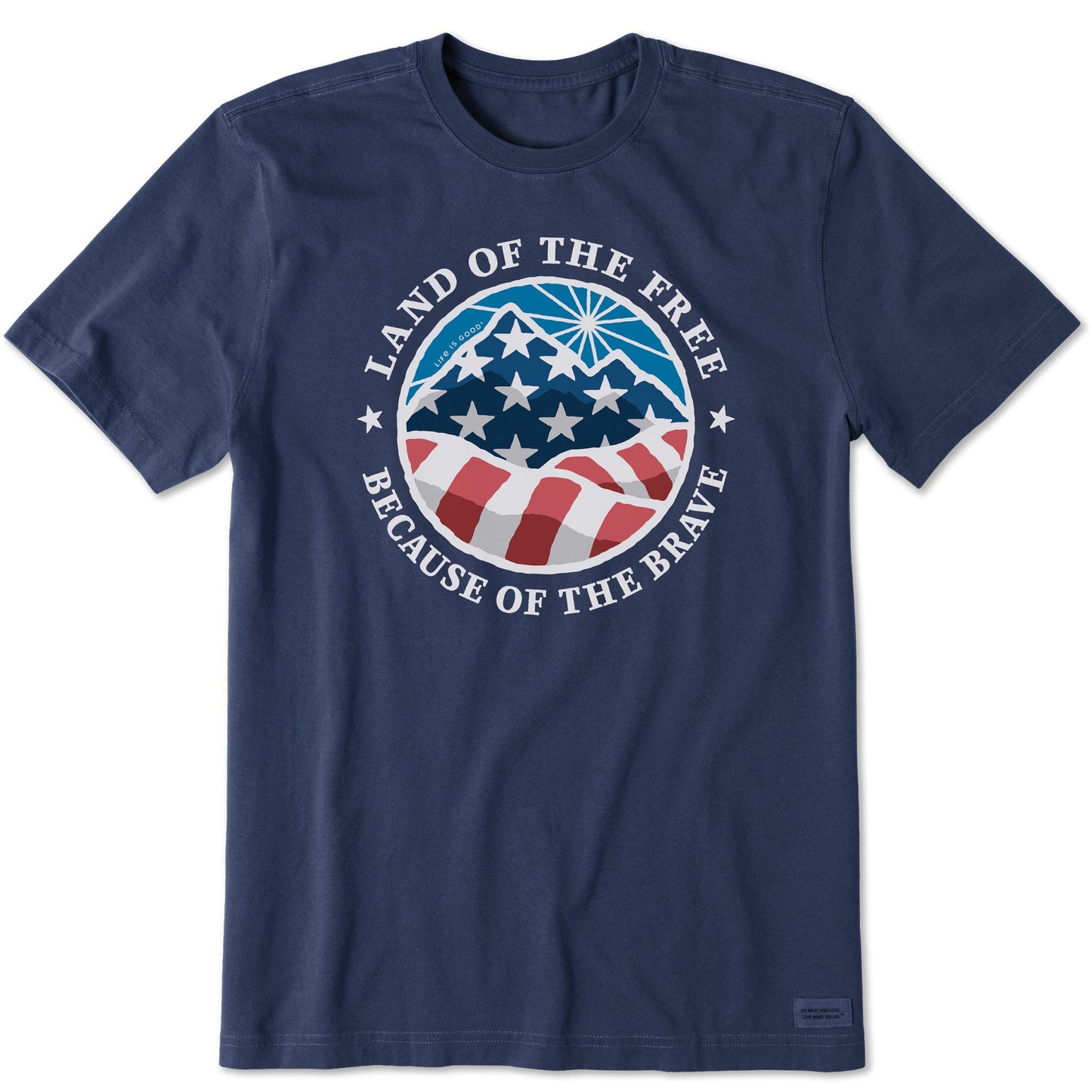 Men's Land of the Free Americana Coin Short Sleeve Tee