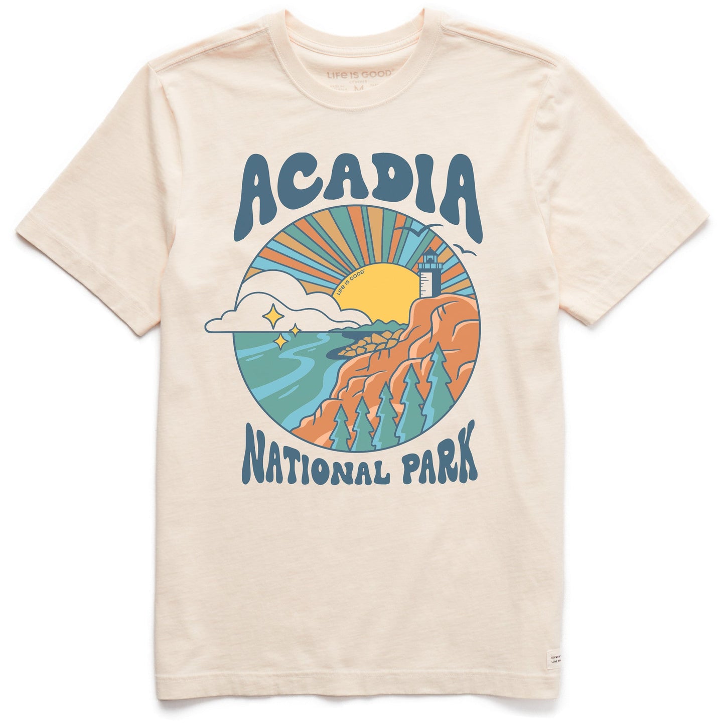 Men's Acadia Burst Short Sleeve Crusher Tee
