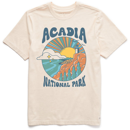 Men's Acadia Burst Short Sleeve Crusher Tee