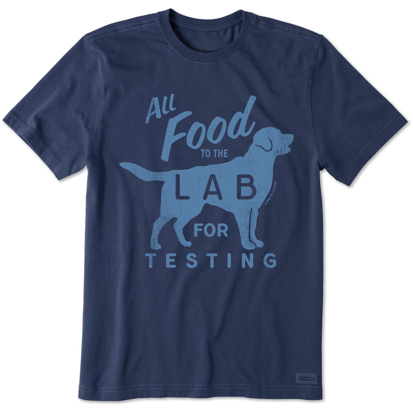Men's All Food to the Lab for Testing Short Sleeve Tee