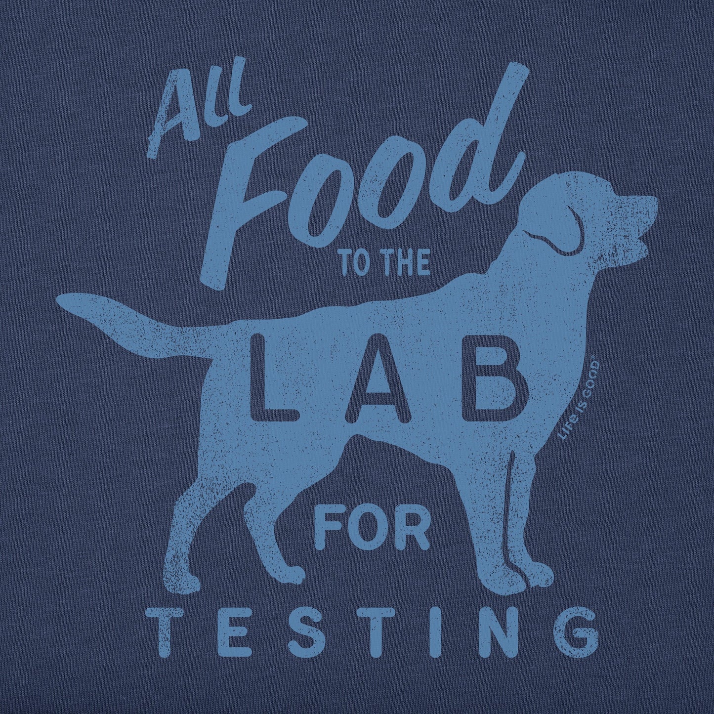 Men's All Food to the Lab for Testing Short Sleeve Tee