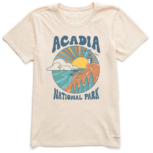 Women's Acadia Burst Short Sleeve Crusher Tee