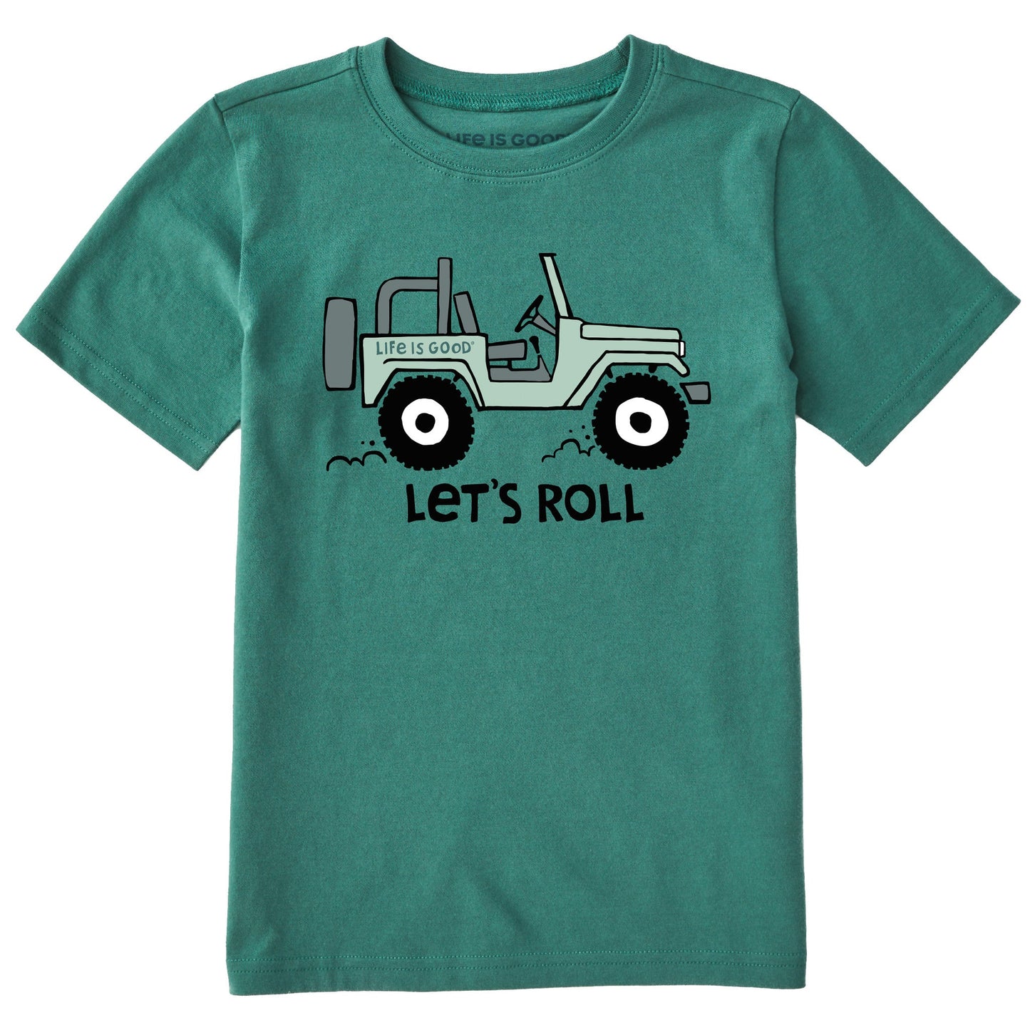 Kids Let's Roll ATV Short Sleeve Crusher Tee