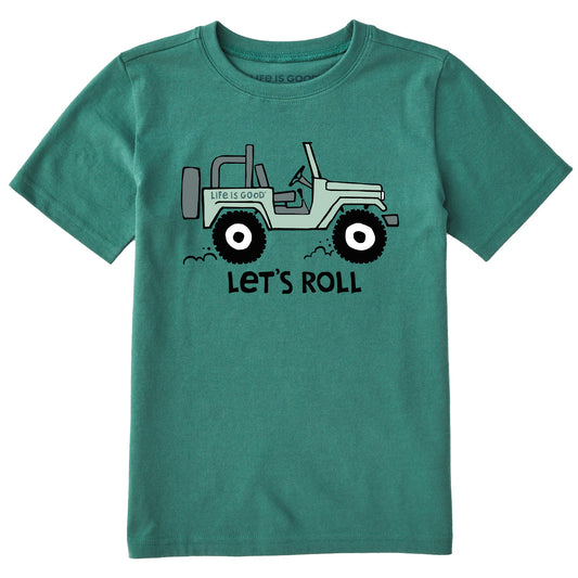 Kids Let's Roll ATV Short Sleeve Crusher Tee