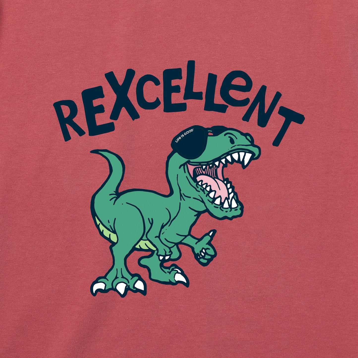 Kids Rexcellent Long Sleeve Crusher Tee