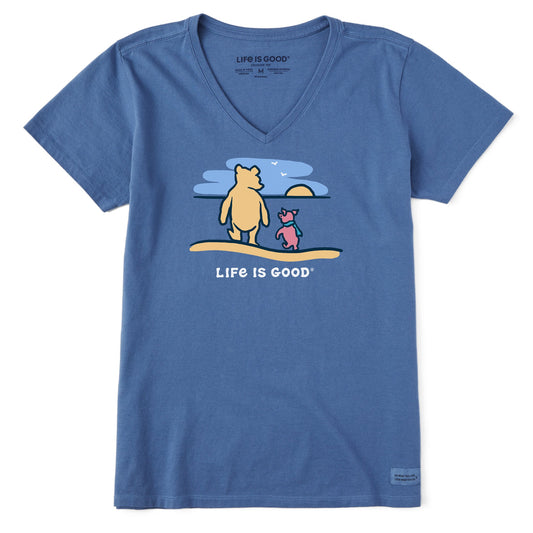 Women's Winnie & P Beach Walk Short Sleeve Vee