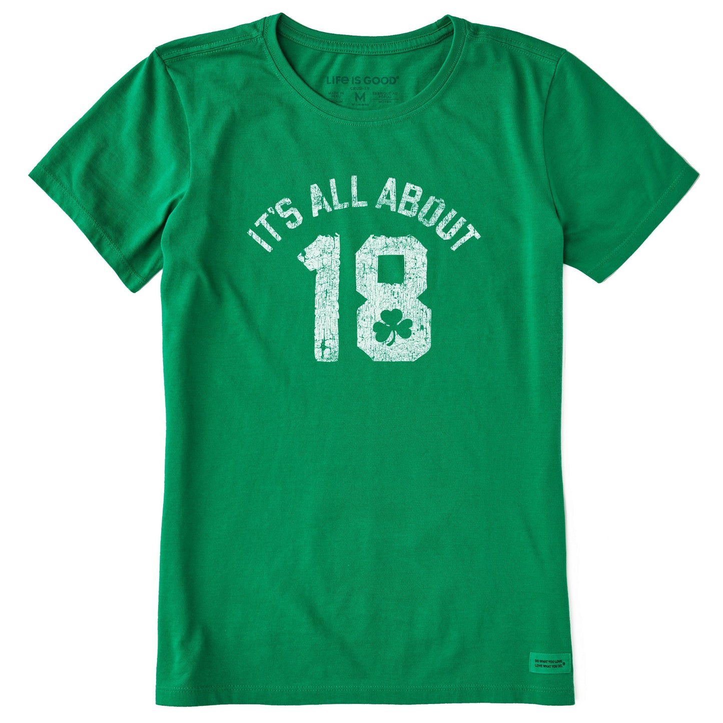 Women's All About 18 Short Sleeve Crusher Tee