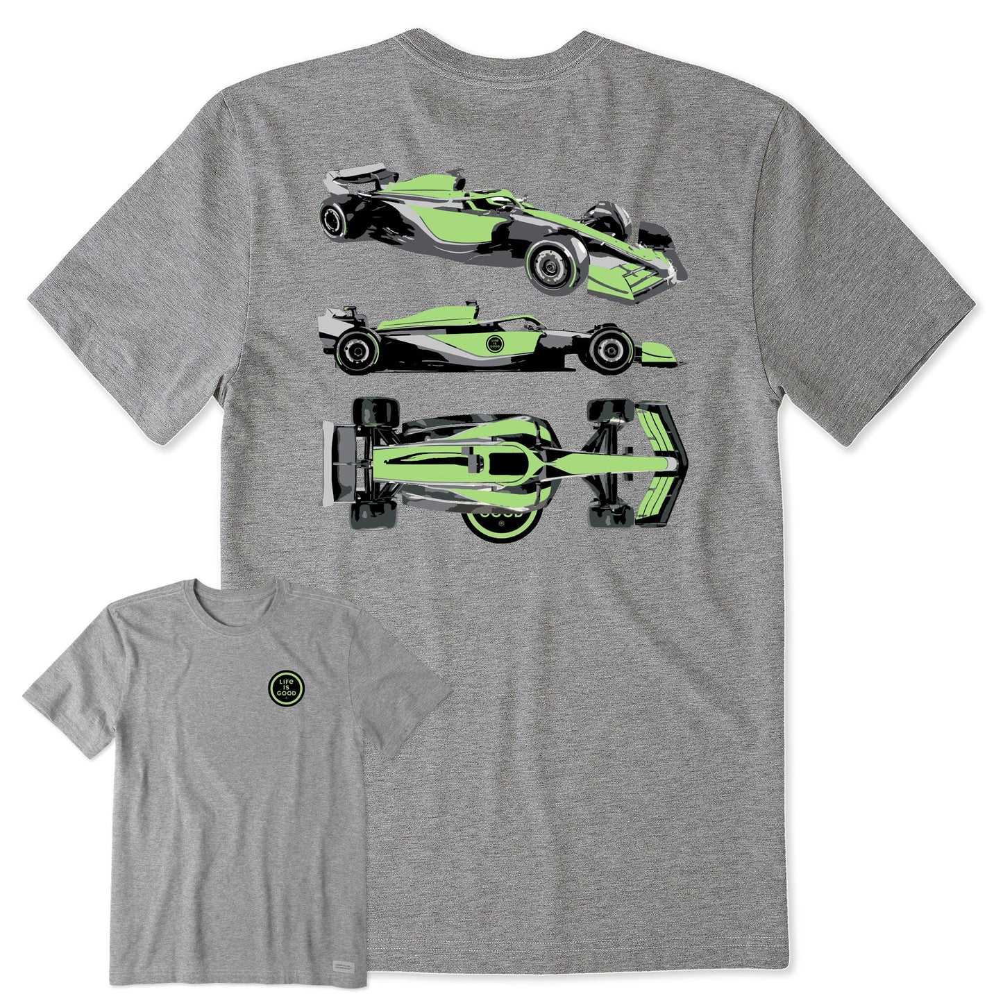 Men's Ready for Racing Short Sleeve Crusher Tee