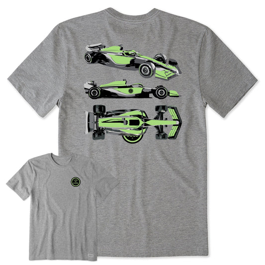 Men's Ready for Racing Short Sleeve Crusher Tee
