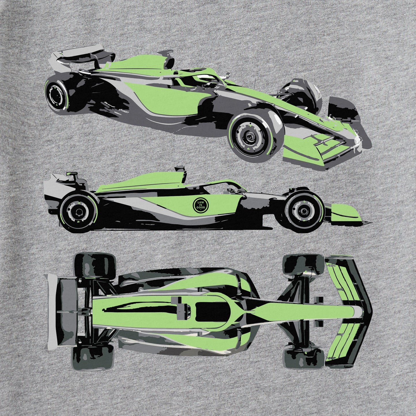 Men's Ready for Racing Short Sleeve Crusher Tee