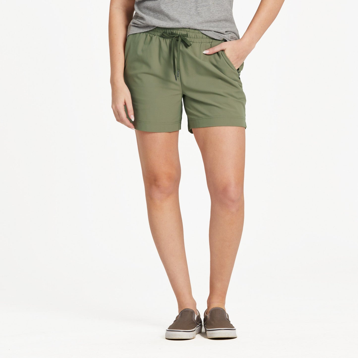 Women's Solid Everyday Short