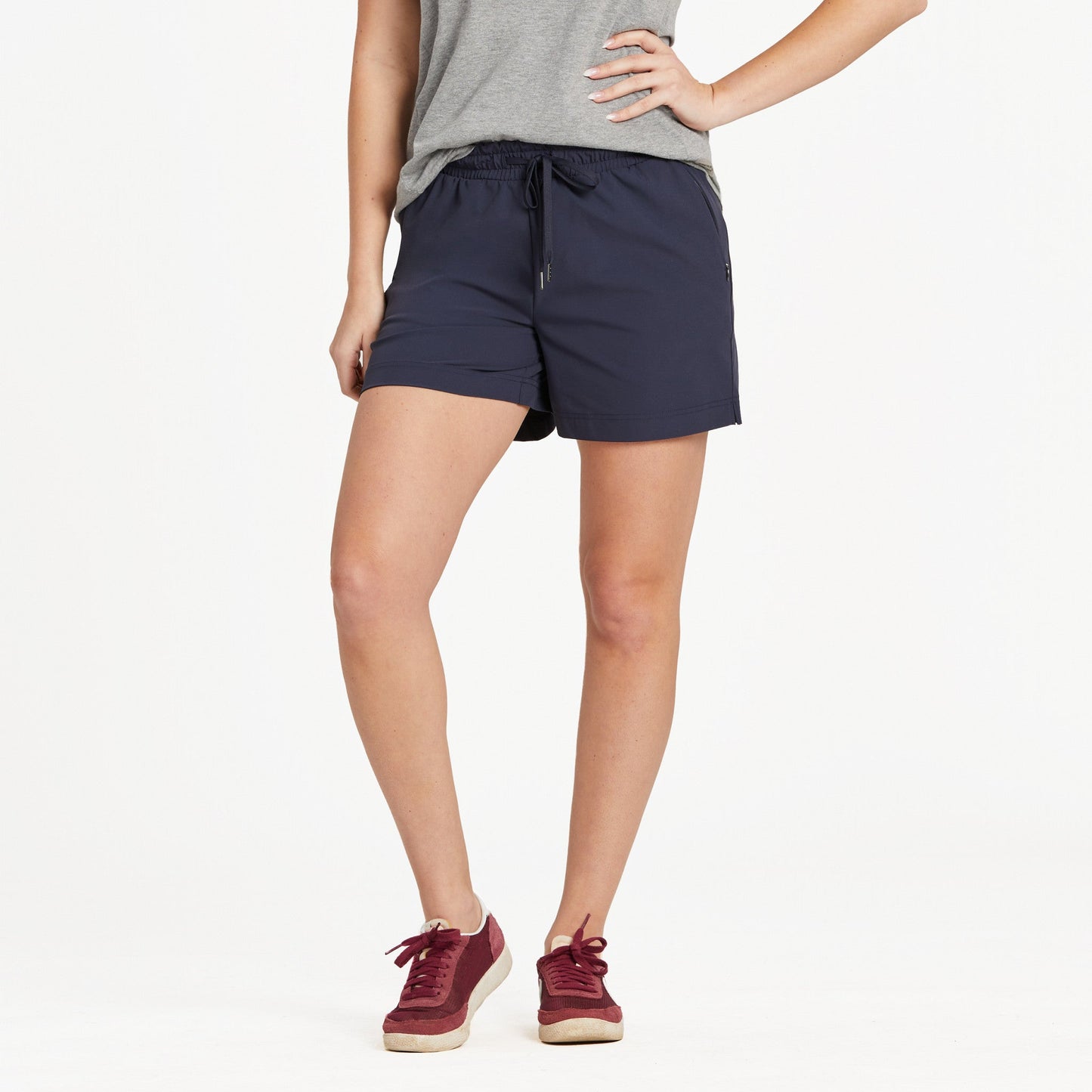 Women's Solid Everyday Short
