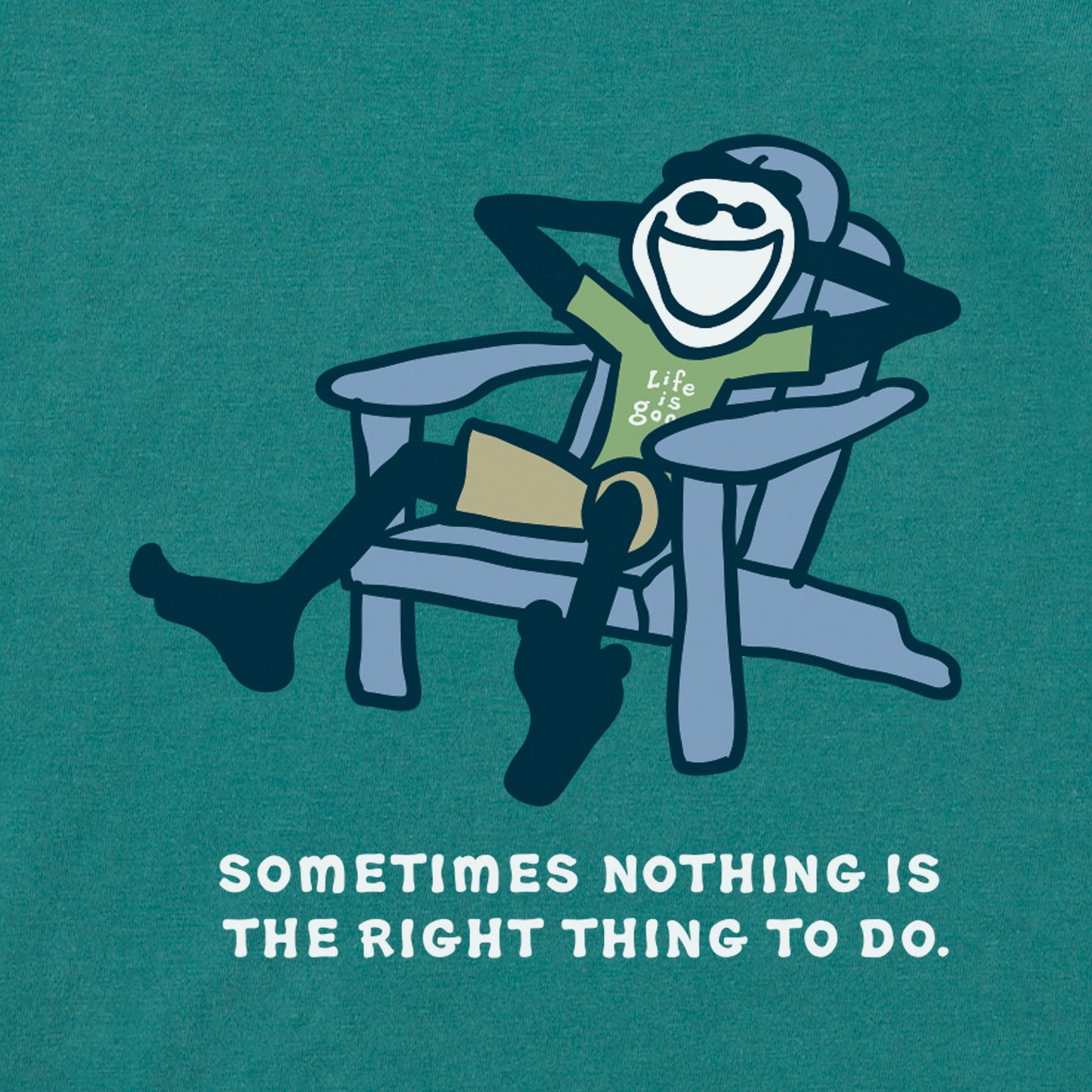 Men's Right Thing Jake Short Sleeve Crusher Tee