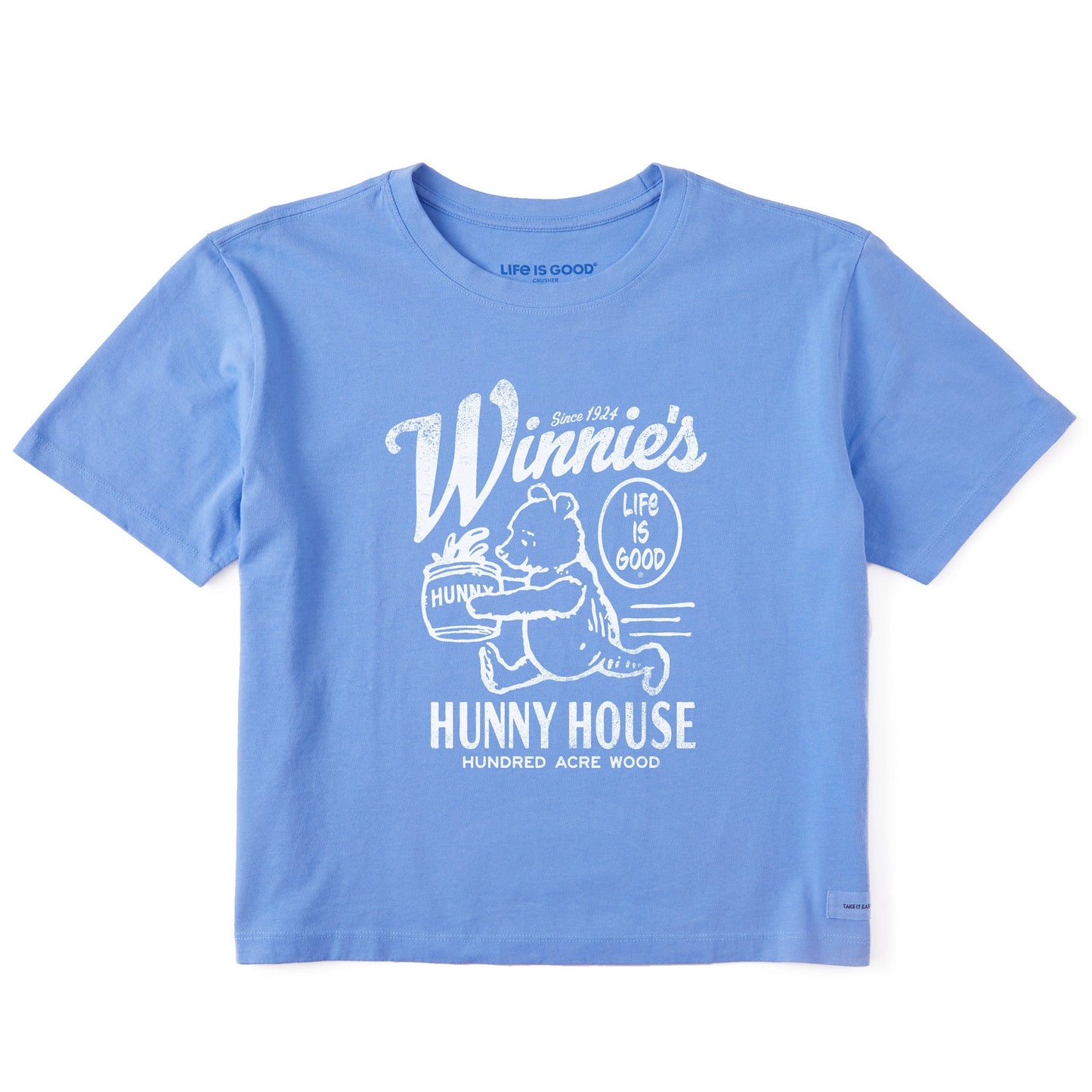 Women's Winnie's Hunny House Short Sleeve Crusher Boxy Tee
