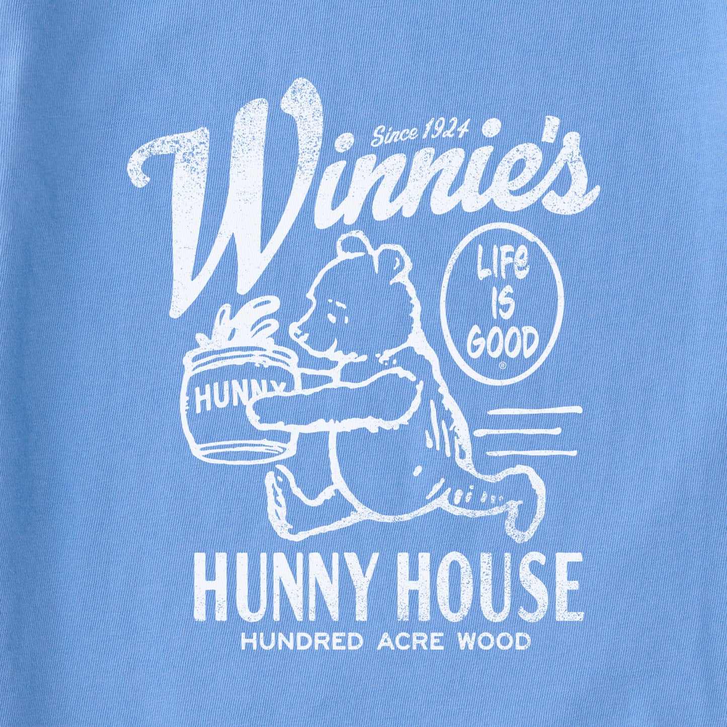 Women's Winnie's Hunny House Short Sleeve Crusher Boxy Tee