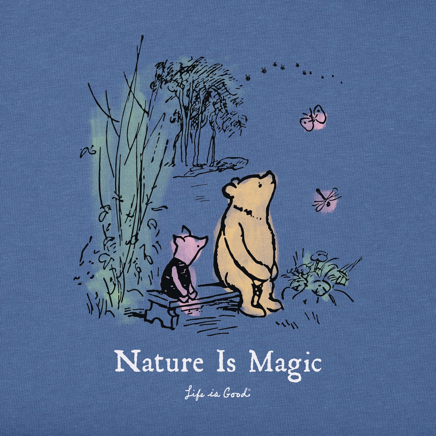 Women's Winnie & P Nature is Magic Short Sleeve Tee