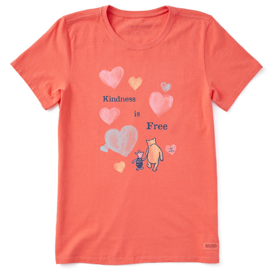 Women's Winnie Kindness is Free Short Sleeve Tee