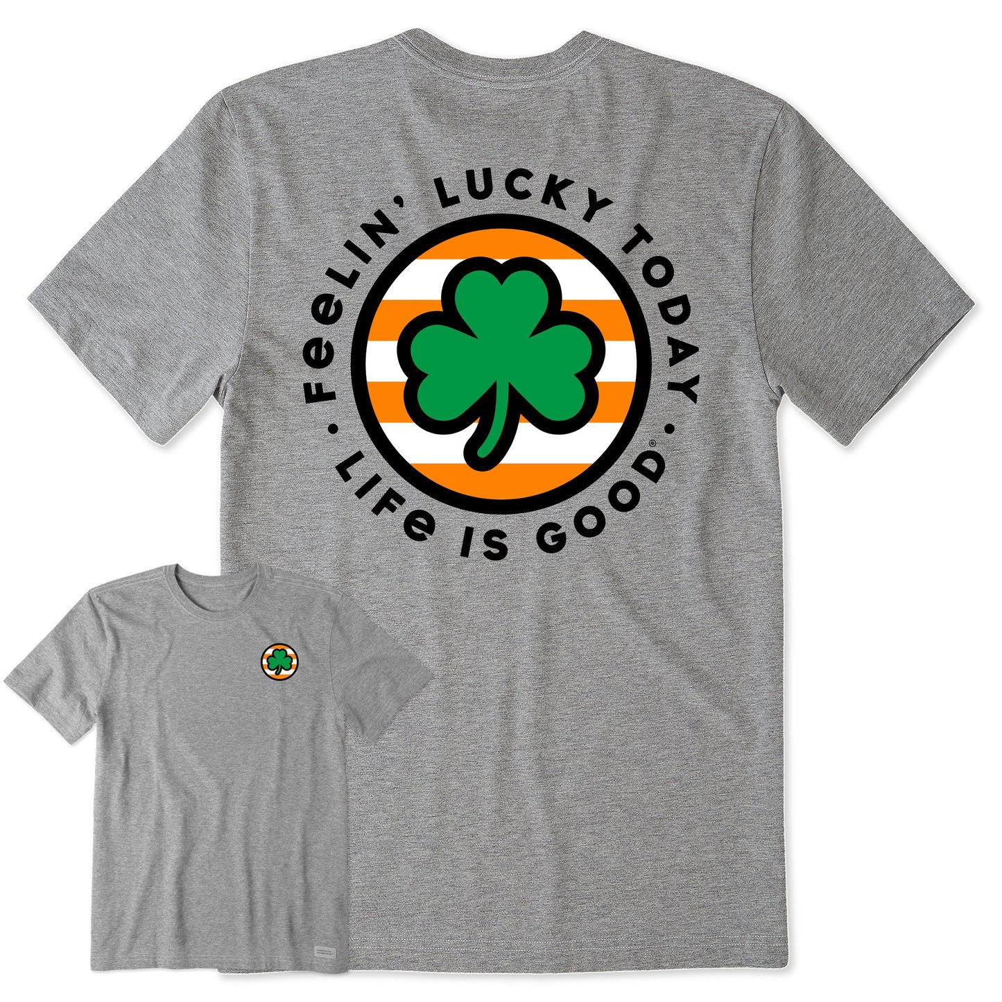Men's Feelin' Lucky Today Coin Short Sleeve Crusher Tee
