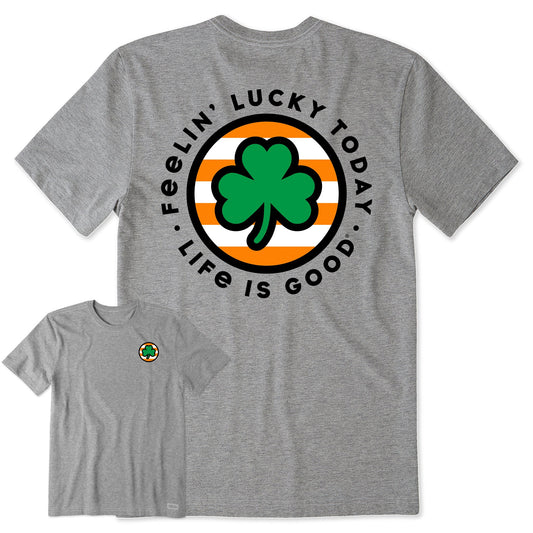 Men's Feelin' Lucky Today Coin Short Sleeve Crusher Tee