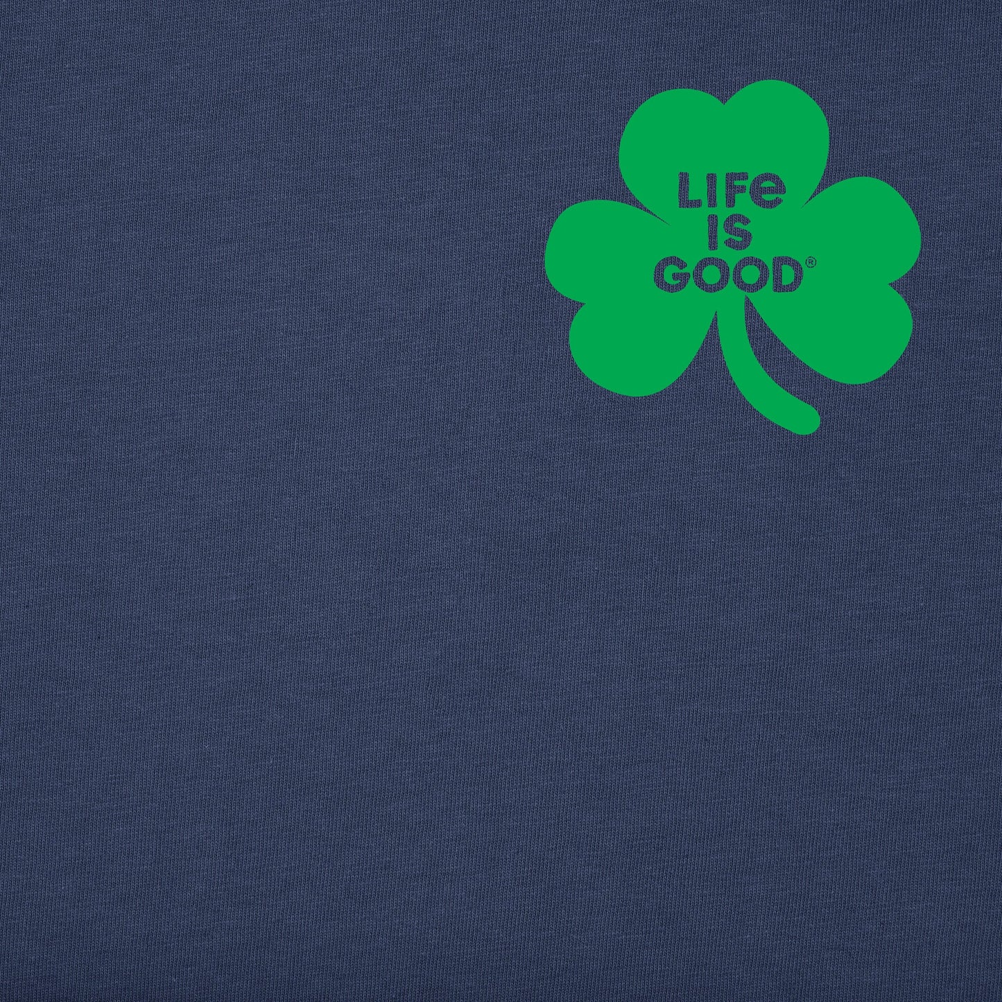 Men's Life is Clover Short Sleeve Crusher Tee